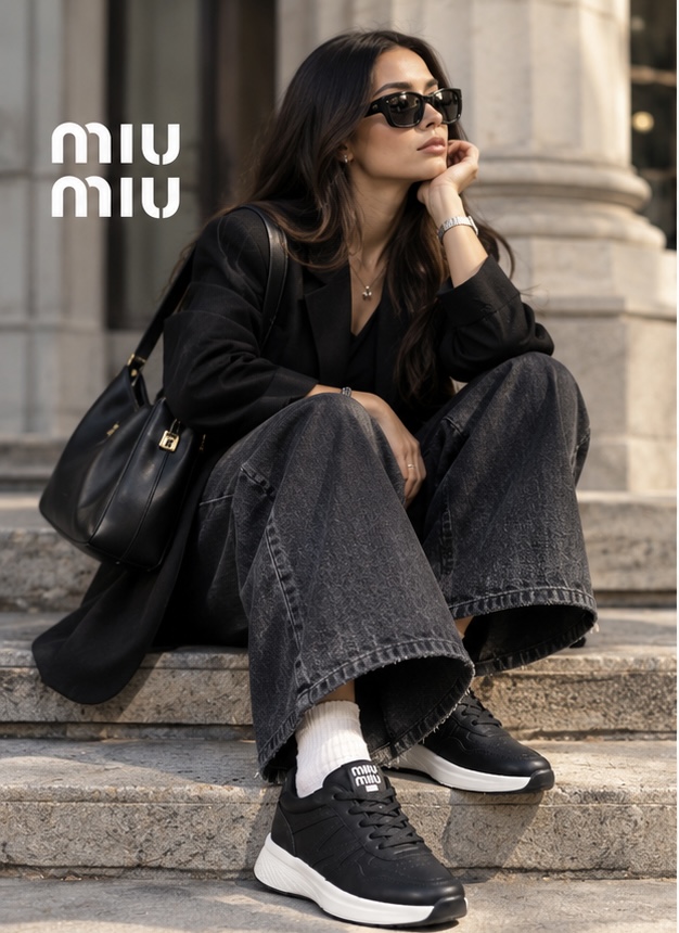 کتونی زنانه مدل mıu mıu
