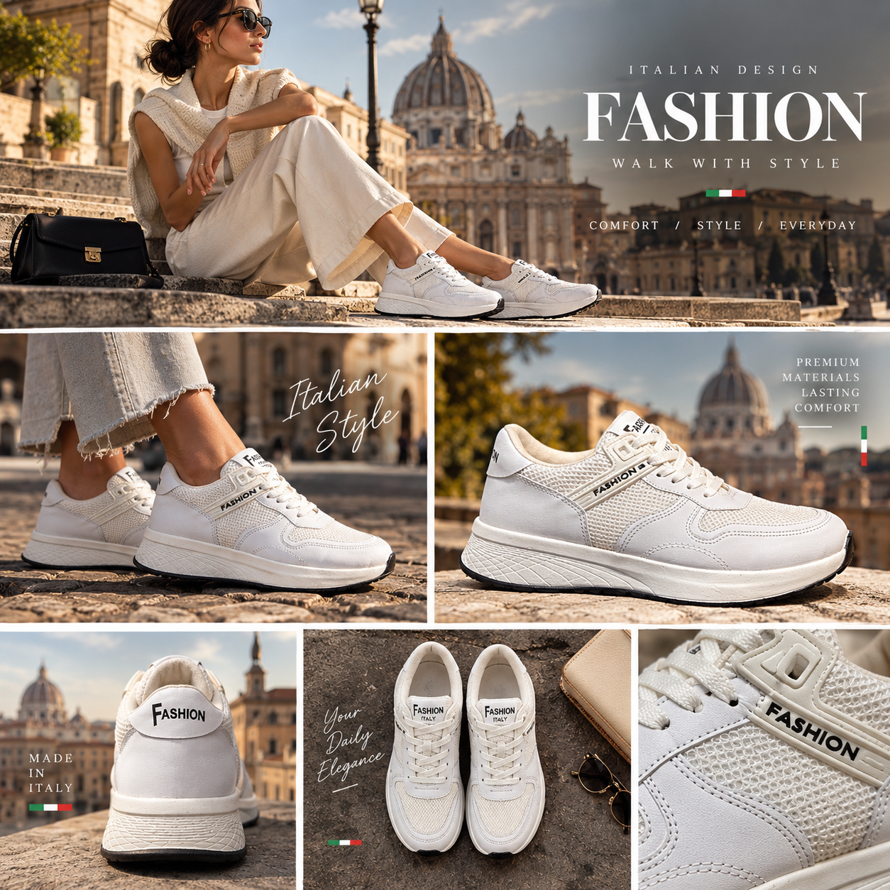 کتونی زنانه مدل fashion